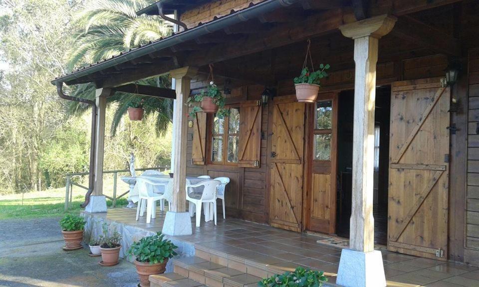 Vila El Bordon De Noriega Exteriér fotografie